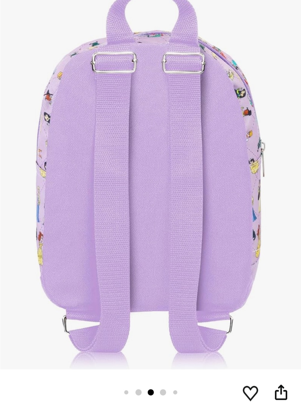 Disney Princess Mini Backpack - 10" - Picture 2 of 6
